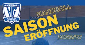 Saisoneröffnung am 20.9. in der Stadtparkhalle